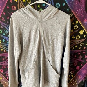 Gray Women's north face Hoodie Sweater